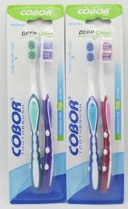 4 Sets Toothbrush for Adults with Multiple Brushing Options Usage Home Age Group Adult Handle Material PP Brush Hardness - Image 5