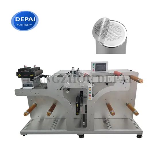 Customized Multi-Layer Label Printing Cosmetics Color Composite Sticker Making Machine for Double-Layer Vinyl PVC Pet Label - Image 1