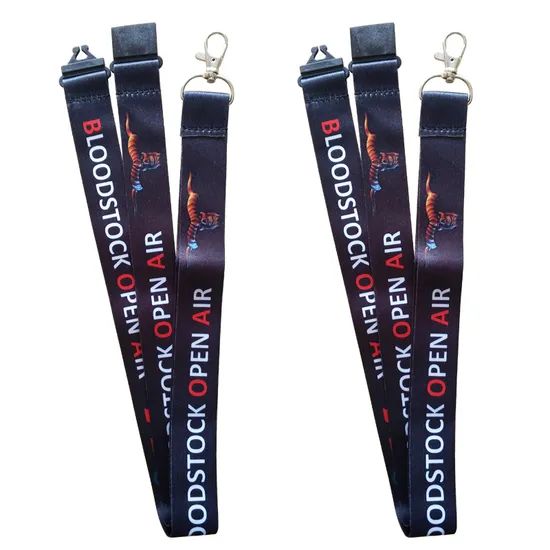Manufacturer Custom Logo Personalized Neck Strap Keychain Nylon Lanyards with Logo Custom Polyester Lanyard - Image 1