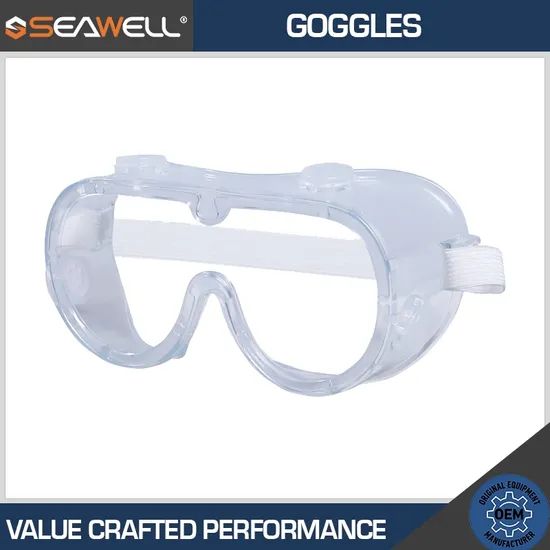 Adjustable Industrial Eye Protection Comfortable Goggles Origin China Lens Material PC Trademark SEAWELL Wearing Style Headband - Image 6
