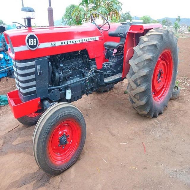 Buy Massey Ferguson MF 290 Used Farm Tractors 120HP 4x4WD Agricultural Equipment with Plough for sale - Image 4