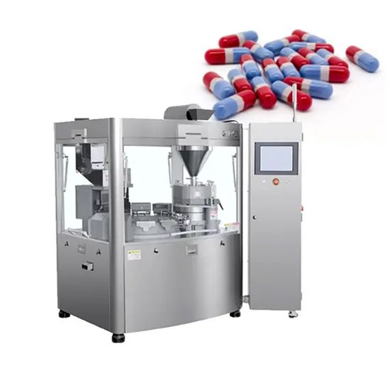 Capsule Filling Machine with Dust Extraction System Hole Qty 6 Voltage 380V Condition New Warranty 1 Year Trademark - Image 5