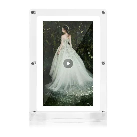 Acrylic Digital Photo Frame Operation Digital Photo Frames with Remote Control - Image 3