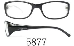 Cheap TR90 Design Optical Eyeglass Frame Brand OEM Style Casual Lens Demo Lens Model NO. 5860 HS Code 90041000 Frame Color Black - Image 2