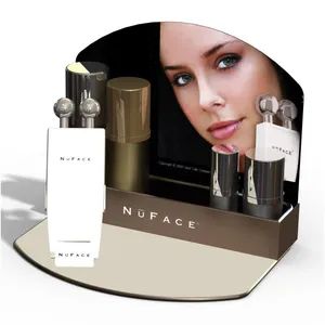 Elegant 2-Tier Acrylic Nail Polish Organizer for Retail Spaces - Image 3