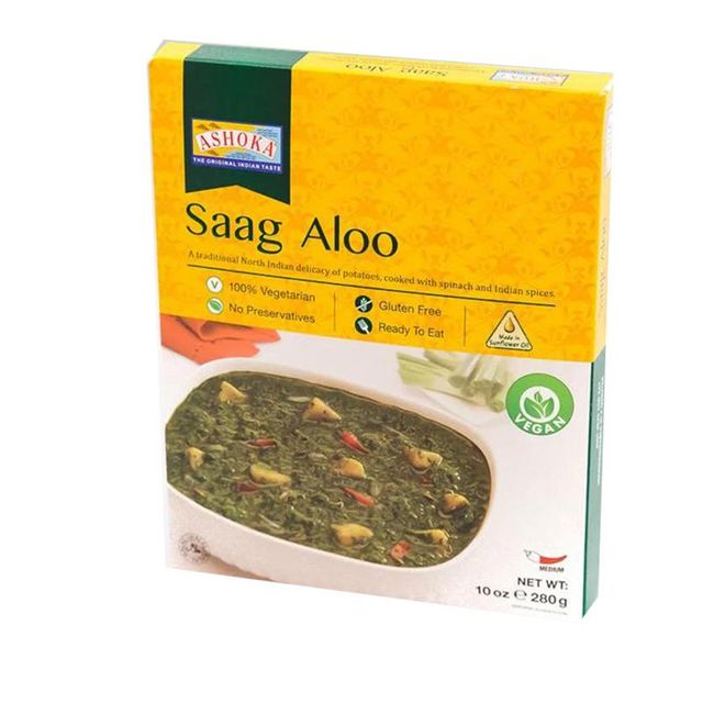 Ashoka Ready to Eat Saag Aloo 280gm - Image 1