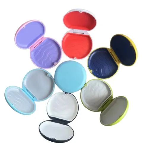 Custom Logo Dental Orthodontic Invisible Braces Storage Aligner Case Retainer Box Plastic Box for Denture Retainer - Image 5