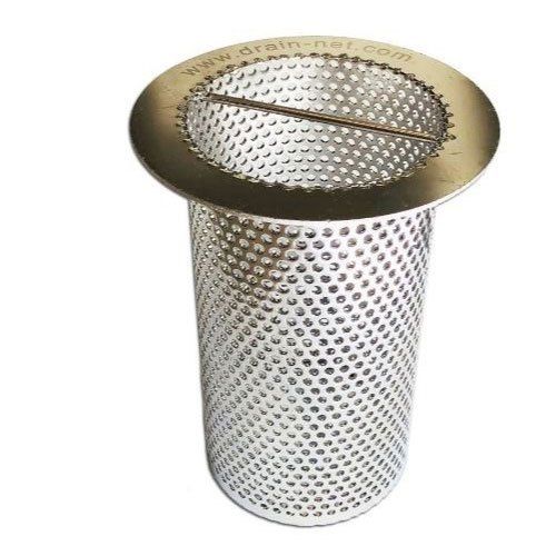 Stainless Steel  Drain Strainer Micron 100 Efficiency 98% Filter Type Mesh Grade SS 304 - 316 Material Stainless - Image 1