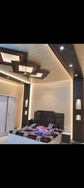 PVC False Ceiling Service Type PVC Material Polyvinyl Chloride Installation Method Suspended Maintenance Ease Easy - Image 2