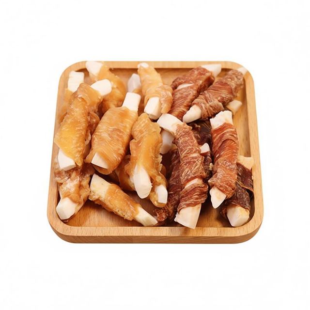 Chicken & Coconut Dog Chew Wraps Grade Top Texture Crunchy Material Chicken Technique Oven-baked Processing Method Freeze-drying - Image 1