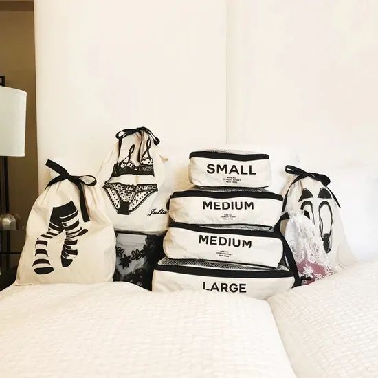 Custom Cotton Pouch Promotional Cloth Canvas Drawstring Gift Sock Short Travel Bag - Image 6