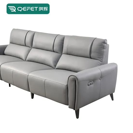 Contemporary Customized Italian Leather Recliner Sofa for Living Room - Image 3