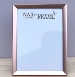 New Design 8 "A4 Nail Display Color Plate Beauty Ciliary Works Plate Nail DIY Photo Frame - Image 6