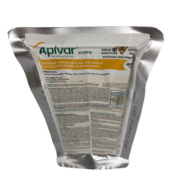 Genuine Apivar Bee Hive Strips - Effective Varroa Mite Control - Image 5