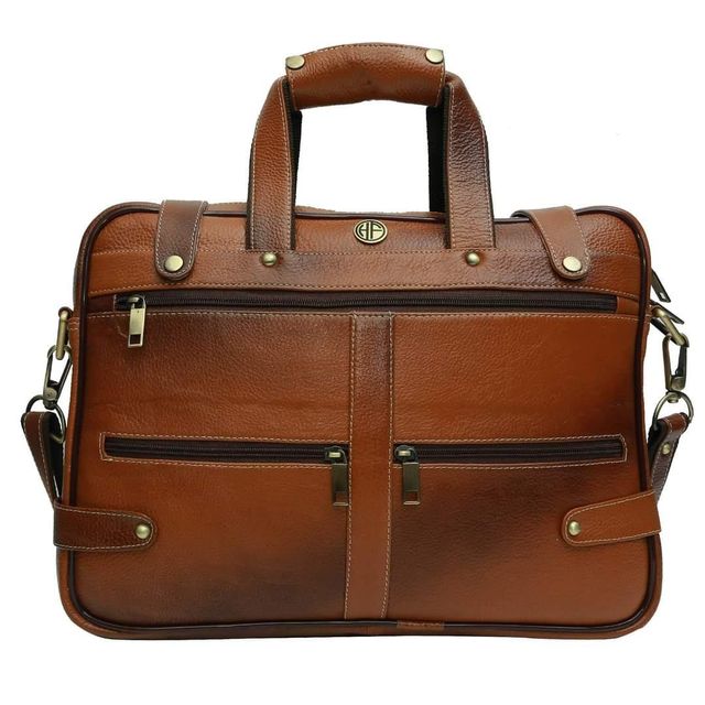 Genune Buffalo Leather Office Bag - Image 2
