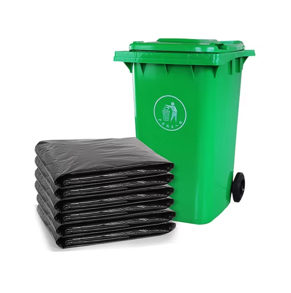 OEM Heavy Duty Garbage Trash Bags Custom Size Disposable Waste Bags Wholesale - Image 3