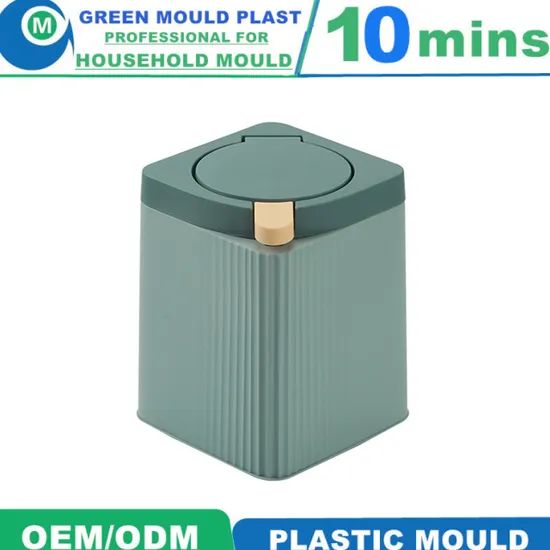 Secondhand Plastic Injection Dustbin Moulds with Different Design - Image 1
