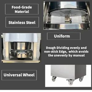 Simghoy OEM Electric Block Dough Filling Slicer Cutter Divider Dividing Machine - Image 3