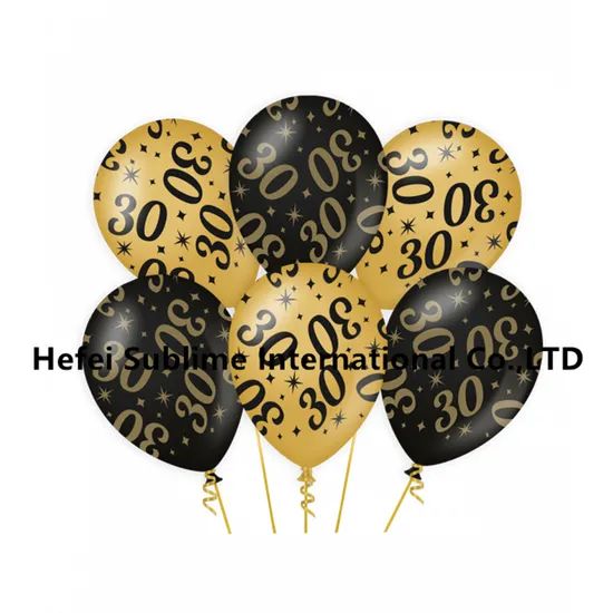 Classy Party Balloons - 30 Origin China Gas Type Air Material Foil Shape Cartoon Logo Customized Model NO. HN356 Color - Image 1