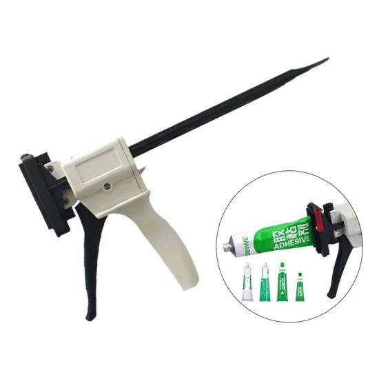 Toothpaste-Like Glue Manual Glue Gun Color White Origin China Trademark Xuanhui Power Source Manual Specification Plastic - Image 1