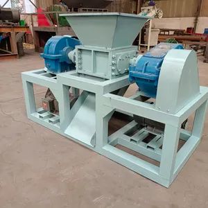 Double Shaft Metal Shredder Machine Small Waste Recycling Shredder - Image 3