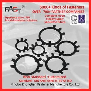 GB858 Plate Washer Spring Washers for Round Nuts Stainless Steel Stop Nuts - Image 5