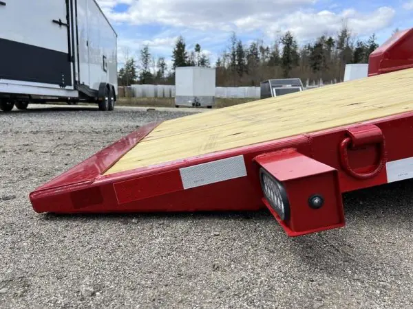 2024 Rice Trailers 7×22 16K Tilt Deck Powder Coat Equipment w/Toolbox - Image 5