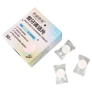 Effervescent Tablets for Denture Cleaning White Color Boxed for Ease - Image 4