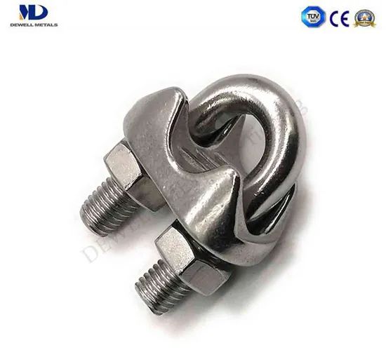 AISI316 AISI304 Stainless Steel Lifting Fitting Clamp Italian Type Wire Rope Clips - Image 1