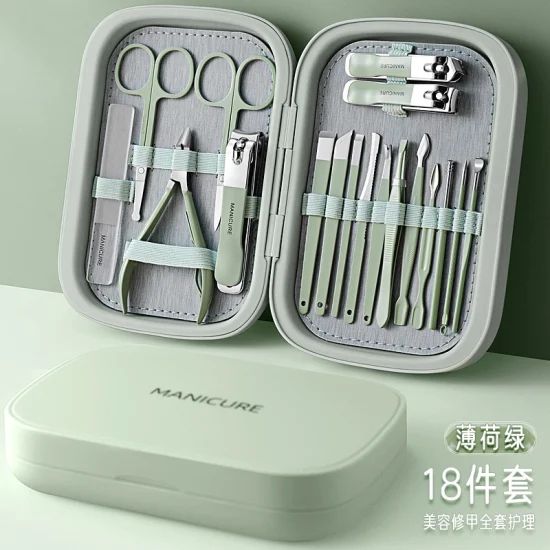 Advanced Texture Upgrade Manicure Set Use Nail MOQ 50sets Origin China Day 7-10days Transport Air Trademark without HS Code - Image 1