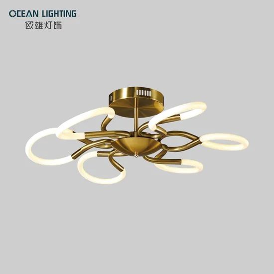 Unique Design Flower Shape Silica Gel LED Ceiling Lights - Image 1