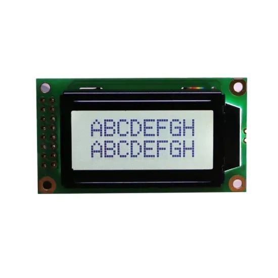 8X2 Character LCD Display Module with Splc780d IC 8-Bit Mpu Interface - Image 1