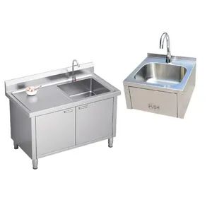 Compact Knee Push Pool Round Basin for Bathroom Sink - Image 1
