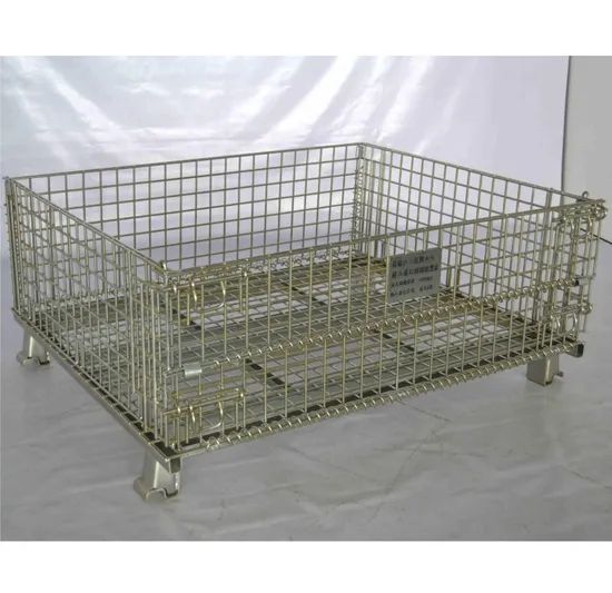 Steel Mesh Lockers for Transport & Warehouse Storage Size Large R&D OEM/ODM Origin China QC QC Control Material Steel Warranty on - Image 1
