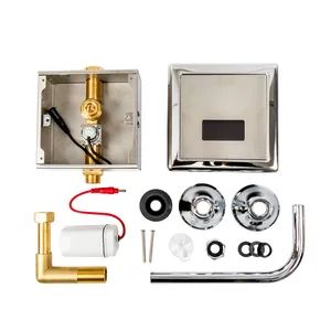 Wall-Mounted Flush Valve Automatic Infrared Sensor No-Touch Urinal Flusher Valve - Image 2