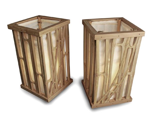 Bamboo HangingLamp Collection Price $220, $40, $50 Dimensions 20 Cm X 20 Cm X 35 Cm, 30 Cm X 30 Cm X 23 Cm, 30 Cm X 30 Cm X 25 - Image 3