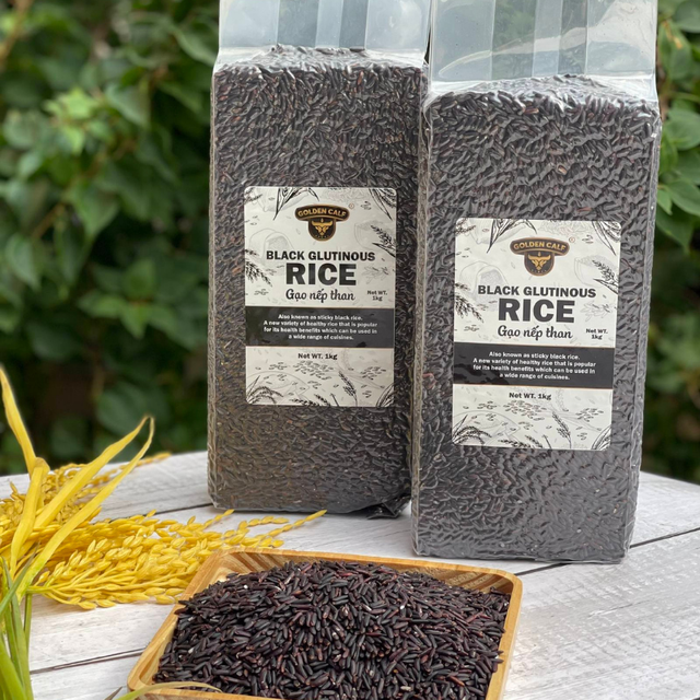 HIGH QUALITY BLACK GLUTINOUS RICE STICKY RICE WHOLESALE DIRECTLY MANUFACTURER - WA STEPHEN 84857047123 - Image 3