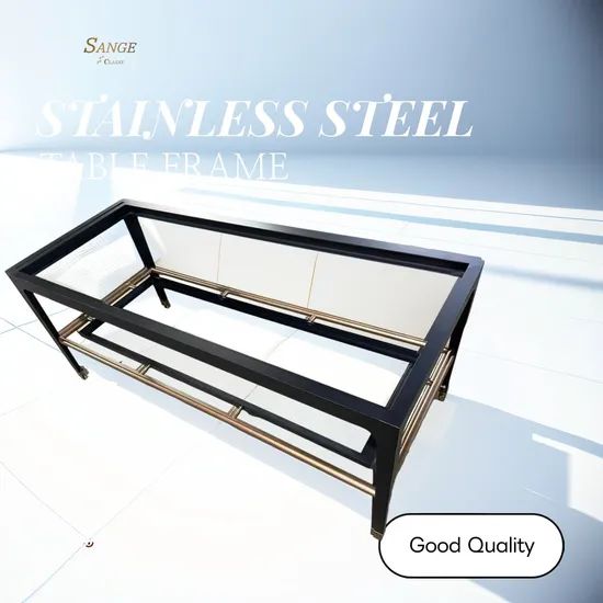 Stainless Steel Furniture Frame in PVD Plating - Image 1
