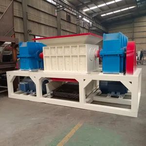 Double Shaft Metal Shredder Machine Small Waste Recycling Shredder - Image 6