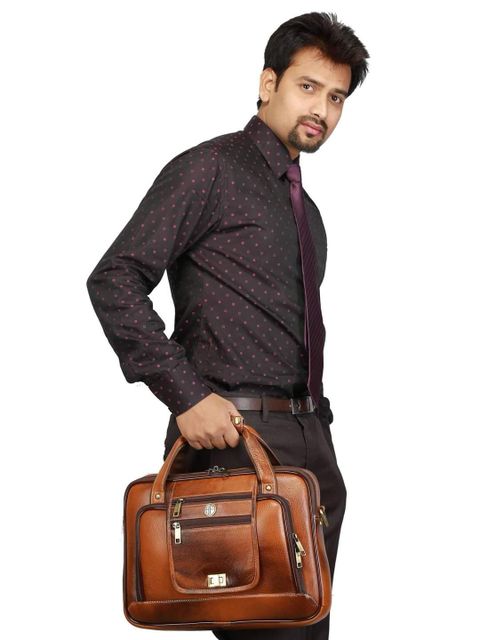 Genuine Leather Messenger Bags - Image 4