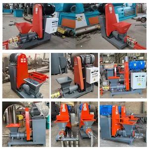 Sawdust Briquette Machine Biomass Briquette Machines Coconut Shell Charcoal Making Machine - Image 3