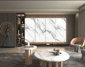 Eco Friendly Plastic Marble Wall Paneling Sheet High Glossy UV Coating Decorative PVC Wall Panels - Image 6