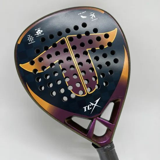 Customized Carbon Composite Paddle Rackets with Soft EVA Grip PU Origin China Trademark TCX Model NO. TCX359 Paddle Thick - Image 2