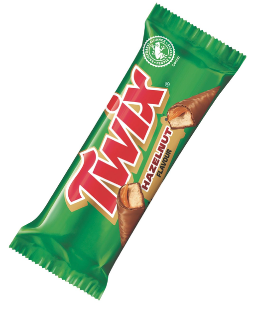 INDULGENT CHOCOLATE SNACK Twix Hazelnut Chocolate Bars 180g Smooth Caramel, Creamy Hazelnut Flavor - Image 3