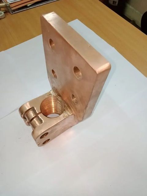 Power  Transformer Brass Connecting Lugs Color Golden Material Brass Corrosion Resistance Yes Surface Treatment - Image 2