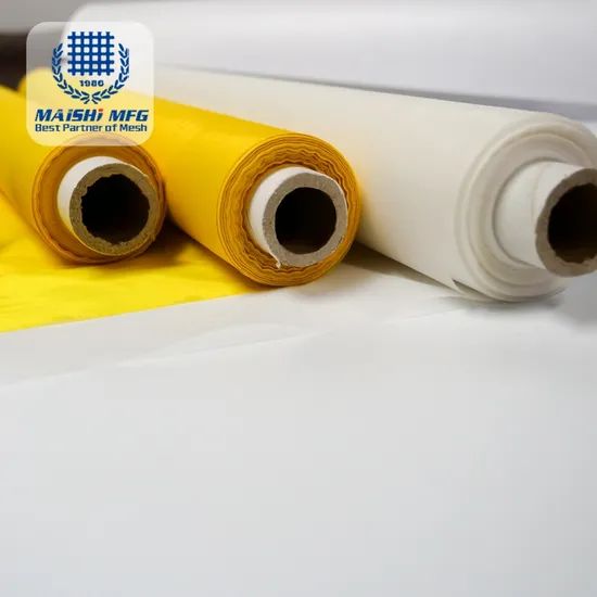 Polyester Screen Printing Mesh Fabric Model NO. 337 Elasticity Low Width 0.6m-3.6m Trademark MAISHI HS Code 5911200090 Origin Hebei, - Image 3