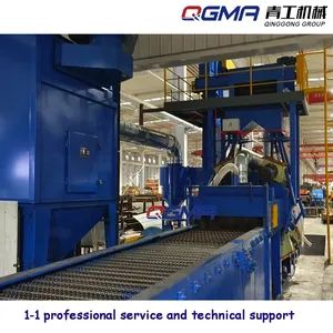 Mesh Belt Type Shot Blasting Machine with Integrated Abrasive Recycling and Separator Unit - Image 6