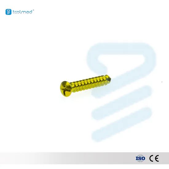 Maxillofacial Surgery Instruments Orthopedic Implants Titanium 2.4mm Self-Tapping Screw for Facial Surgery - Image 6