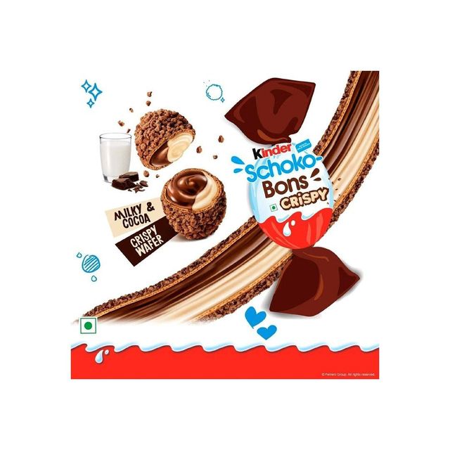 Ferrero Kin der Schokobons Crispy available for sale in bulk Buy Ferrero Kinder Schokobons Crispy - Image 5