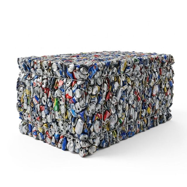 Compressed Aluminium UBC Scrap Bales For Large Scale Industrial Recycling And Smelting Applications Worldwide - Image 3